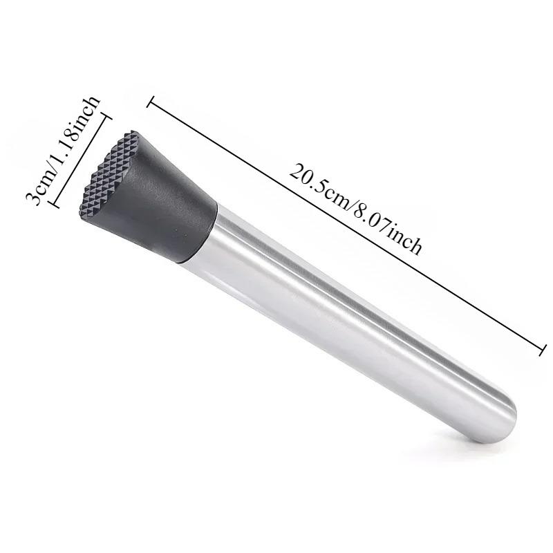 1PC Stainless steel ice breaking hammer Hand tapping lemon juice hammer Multi functional juicing stick Bar Milk Tea Shop Tools
1PC Stainless steel ice breaking hammer Hand tapping lemon juice hammer Multi functional juicing stick Bar Milk Tea Shop Tools