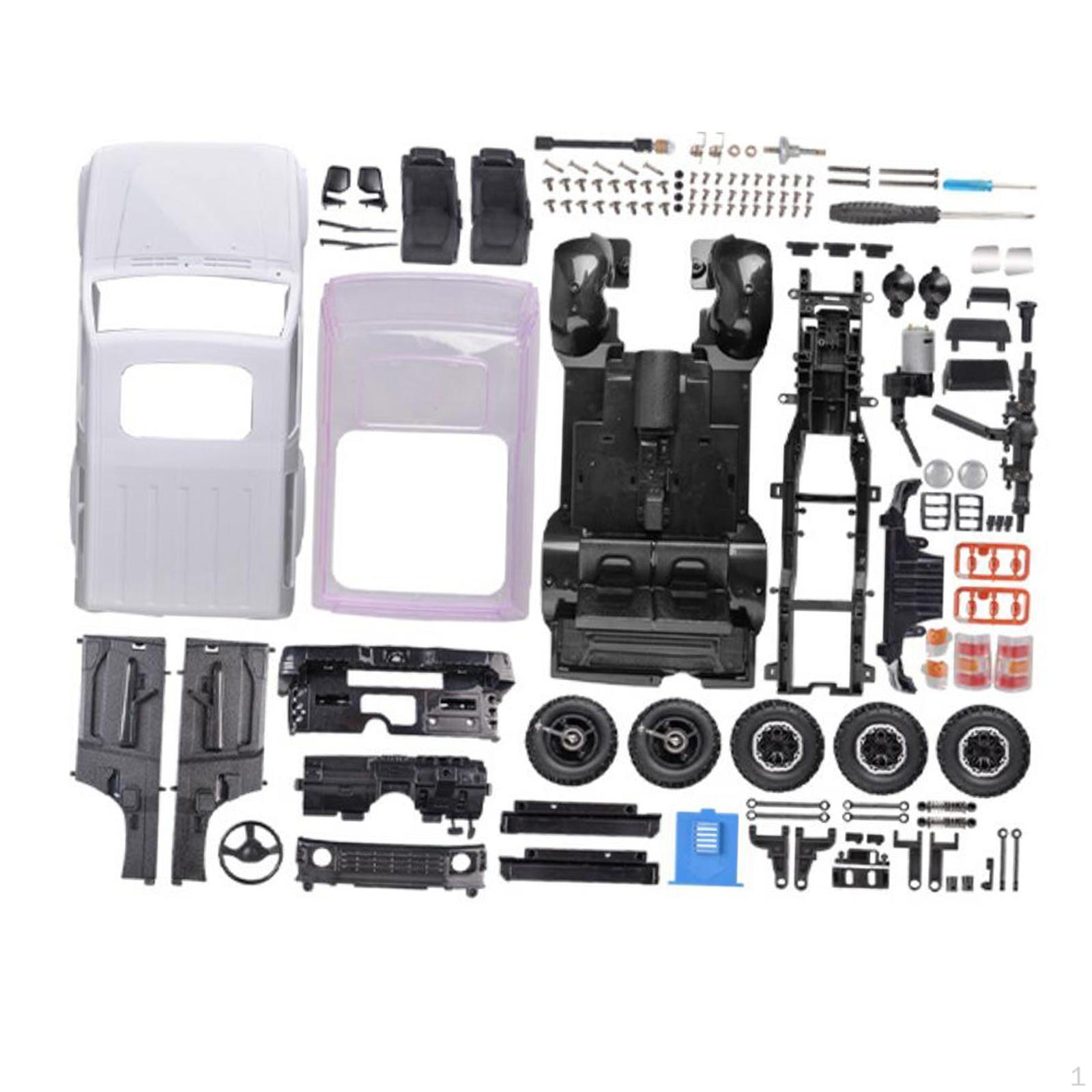 1:14 RC Crawler Car DIY Kits 280 Motor, Tyres, 195mm Wheelbase Replacement Simulated Climbing
1:14 RC Crawler Car DIY Kits 280 Motor, Tyres, 195mm Wheelbase Replacement Simulated Climbing