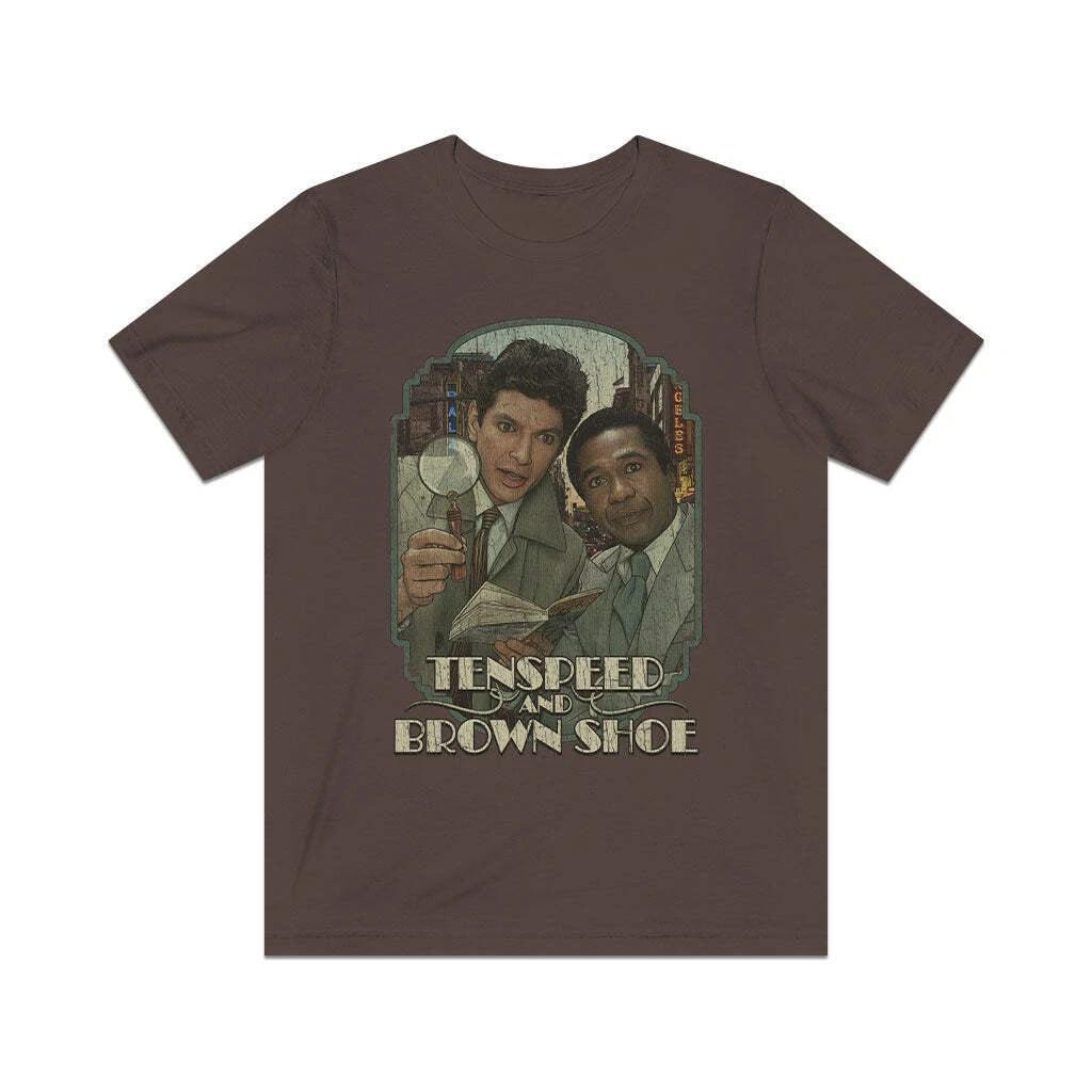 Tenspeed and Brown Shoe 1980 Vintage Men s T shirt S
Tenspeed and Brown Shoe 1980 Vintage Men s T shirt S