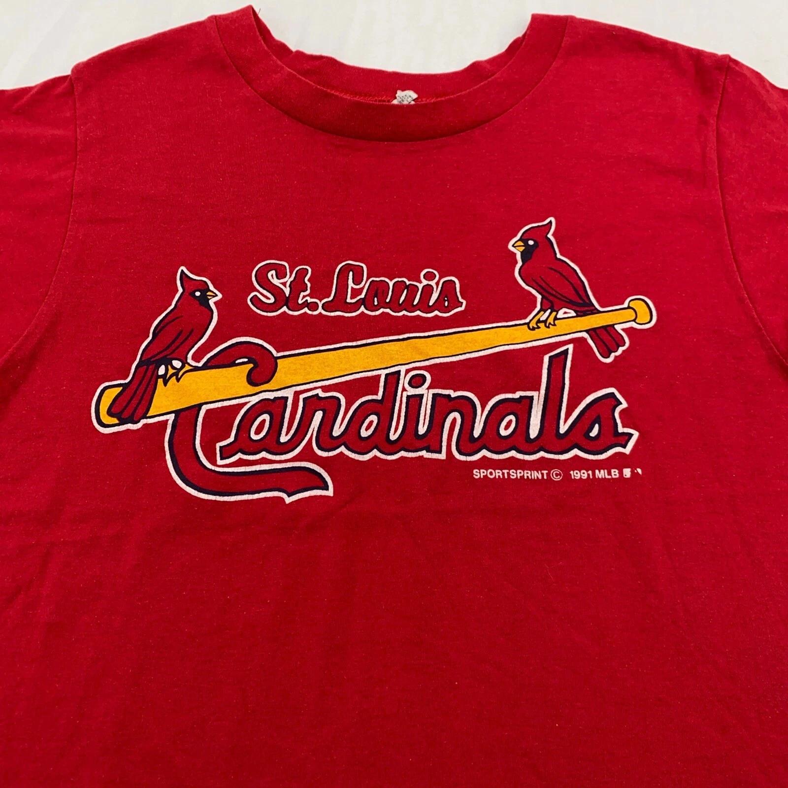 vintage 90s ST. LOUIS CARDINALS T-Shirt XS baseball mlb thin L
vintage 90s ST. LOUIS CARDINALS T-Shirt XS baseball mlb thin L