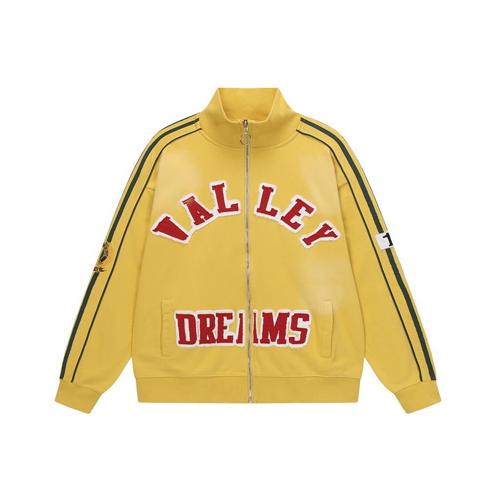 BeatStreet Letter Embroidery Front Pocket Zipper Stand Collar Sweatshirts Jacket for Men Streetwear Loose Cotton Oversized Hoodie Coat XL жовтий
BeatStreet Letter Embroidery Front Pocket Zipper Stand Collar Sweatshirts Jacket for Men Streetwear Loose Cotton Oversized Hoodie Coat XL жовтий
