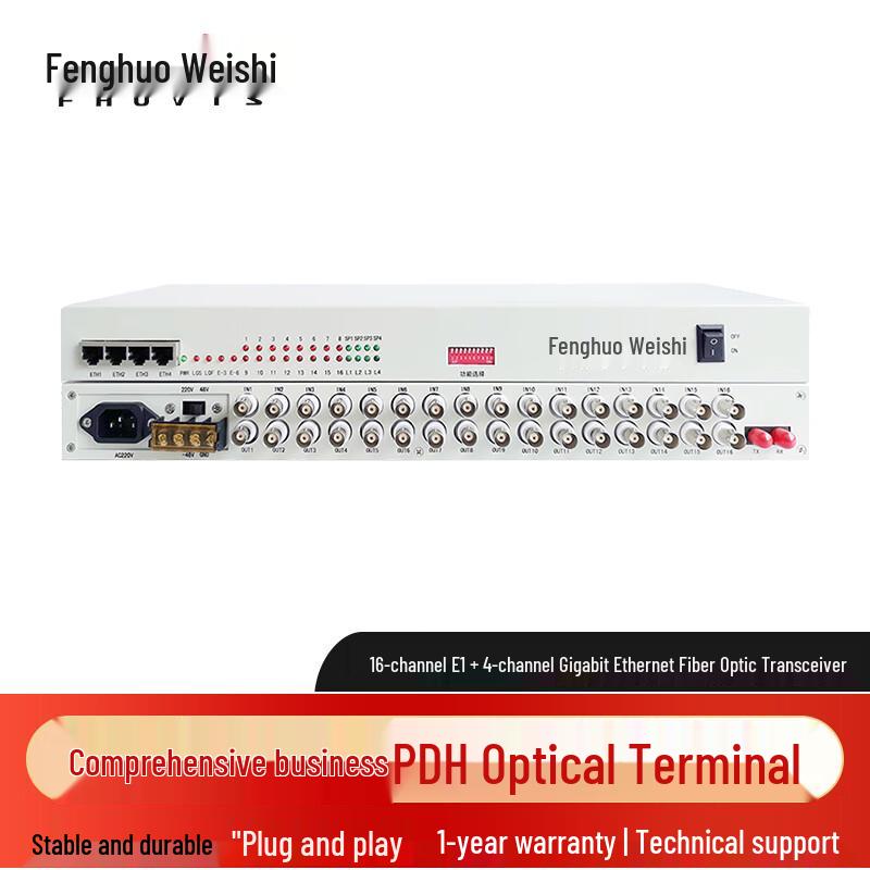 FiberHome View Rack-mounted PDH Optical Multiplexer
FiberHome View Rack-mounted PDH Optical Multiplexer