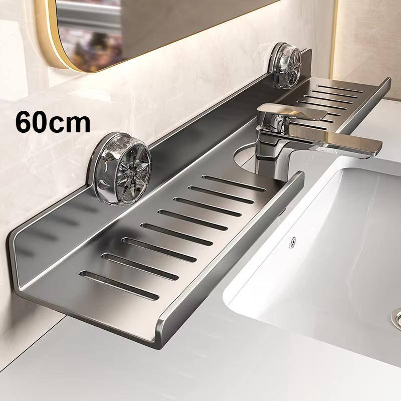 Suction Cup U-Shaped Shelf for Faucet, No-Drill Wall Mounted Countertop Storage Caddy for Bathroom Kitchen Sink Organizer
Suction Cup U-Shaped Shelf for Faucet, No-Drill Wall Mounted Countertop Storage Caddy for Bathroom Kitchen Sink Organizer