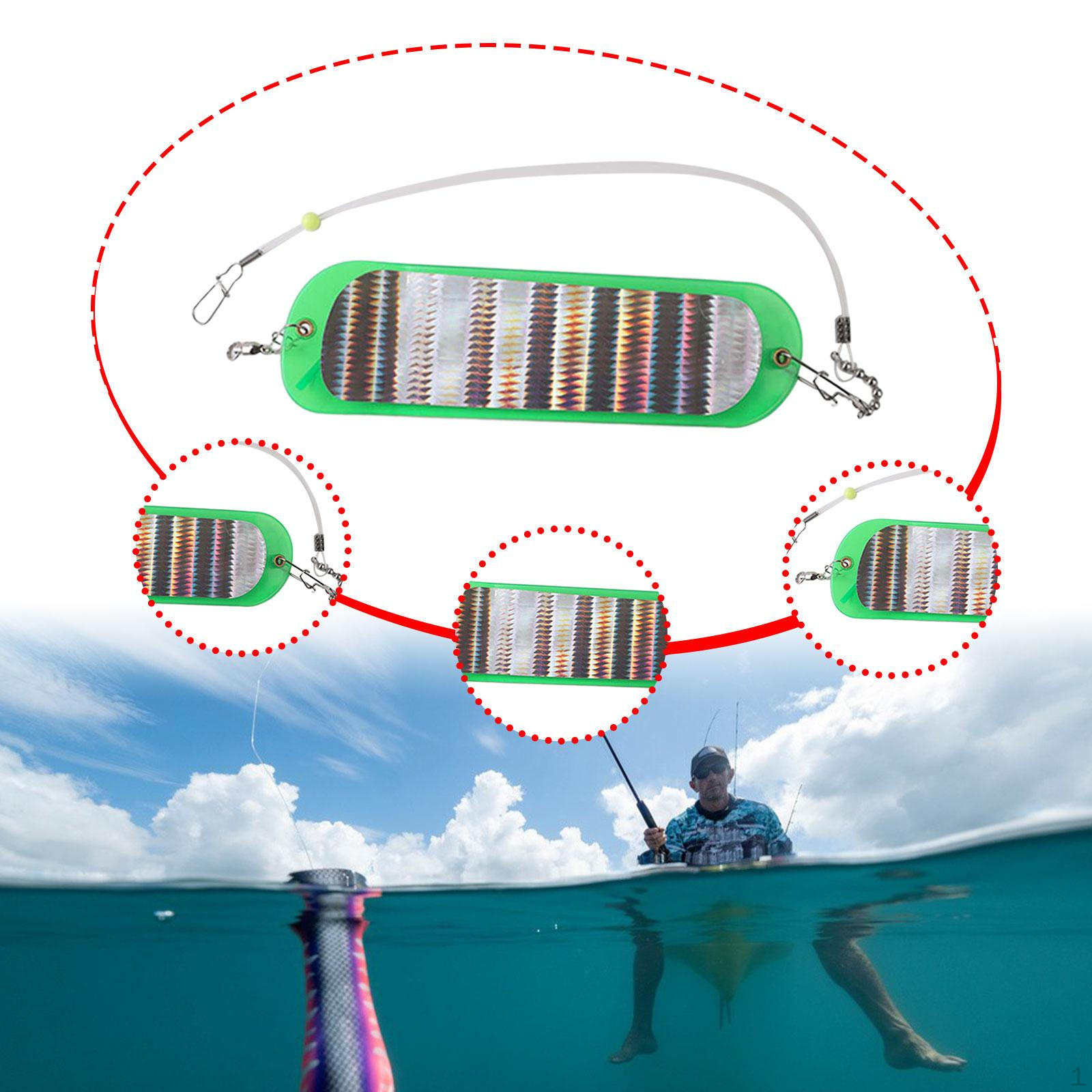 Flasher Equipment for Trolling Salmon Fishing Women Adults Style H
Flasher Equipment for Trolling Salmon Fishing Women Adults Style H