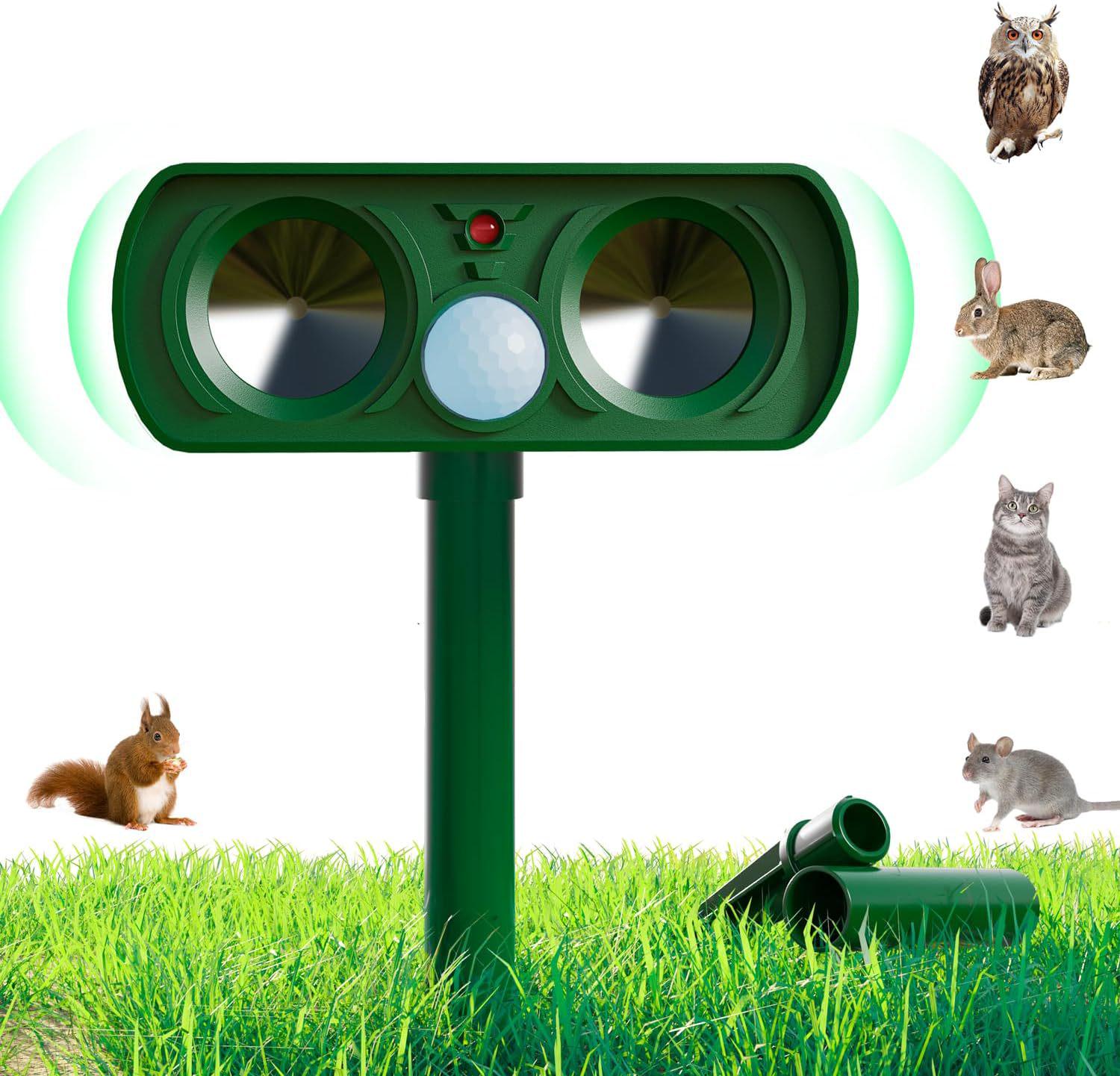 Solar Ultrasonic Repeller for Animals: Mouse, Bird, Dog, Rabbit, Deer
Solar Ultrasonic Repeller for Animals: Mouse, Bird, Dog, Rabbit, Deer