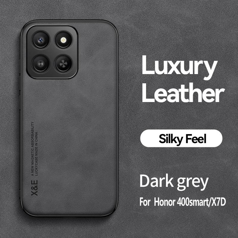 EUCAGR Luxury PU Leather Magnetic Shockproof Back Case For Honor 400 Smart With Metal Plate Phone Shell For Honor X7D Honor 400 smart чёрный
EUCAGR Luxury PU Leather Magnetic Shockproof Back Case For Honor 400 Smart With Metal Plate Phone Shell For Honor X7D Honor 400 smart чёрный