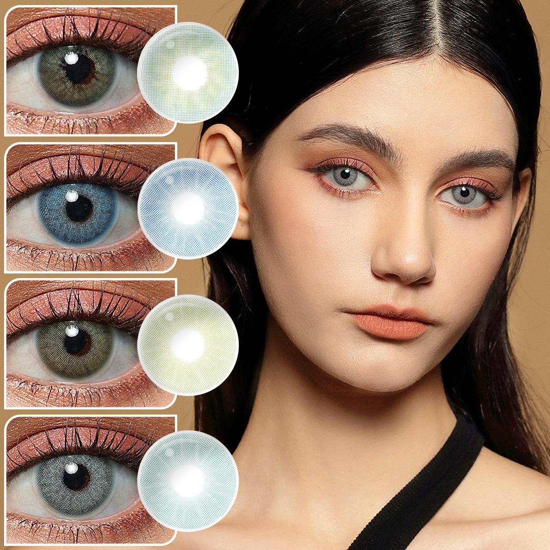 FreshGo Soft Color Contact Lens Grey Colored Contact Lens for Eyes Cosmetic Beautiy pupils 1 пара річних контактних лінз
FreshGo Soft Color Contact Lens Grey Colored Contact Lens for Eyes Cosmetic Beautiy pupils 1 пара річних контактних лінз