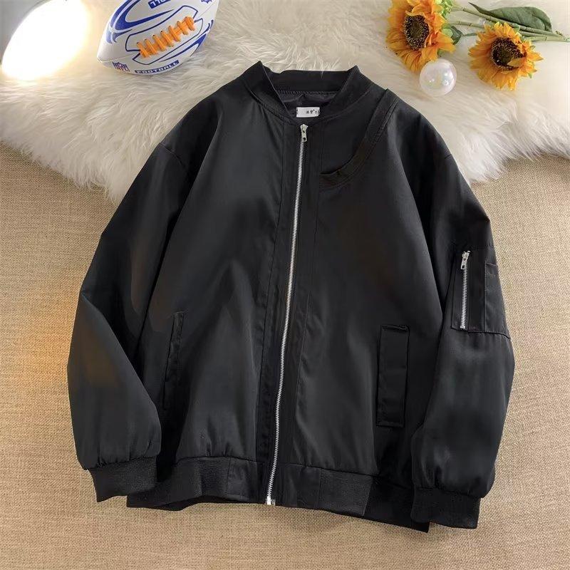 Новая весенне-осенняя бейсбольная форма для мальчиков, внешняя куртка, свободный топ для студентов и пар XL
Новая весенне-осенняя бейсбольная форма для мальчиков, внешняя куртка, свободный топ для студентов и пар XL