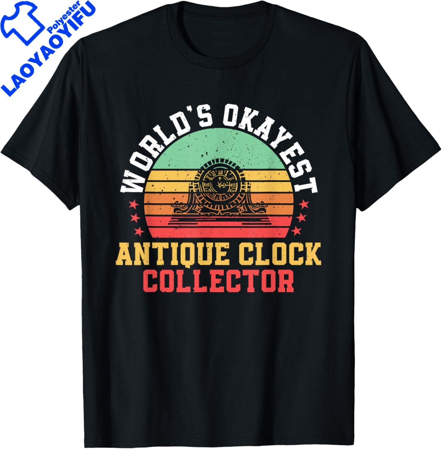 Funny Antique Clock Collector Quote Horologist Vintage Clock TShirt S
Funny Antique Clock Collector Quote Horologist Vintage Clock TShirt S