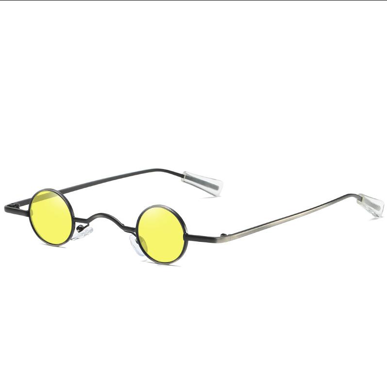 Small Round Sunglasses Women Retro Trending Wide Bridge Brand Designer Punk Sun Glasses Steampunk Vintage Goggles Black Shades жовтий
Small Round Sunglasses Women Retro Trending Wide Bridge Brand Designer Punk Sun Glasses Steampunk Vintage Goggles Black Shades жовтий