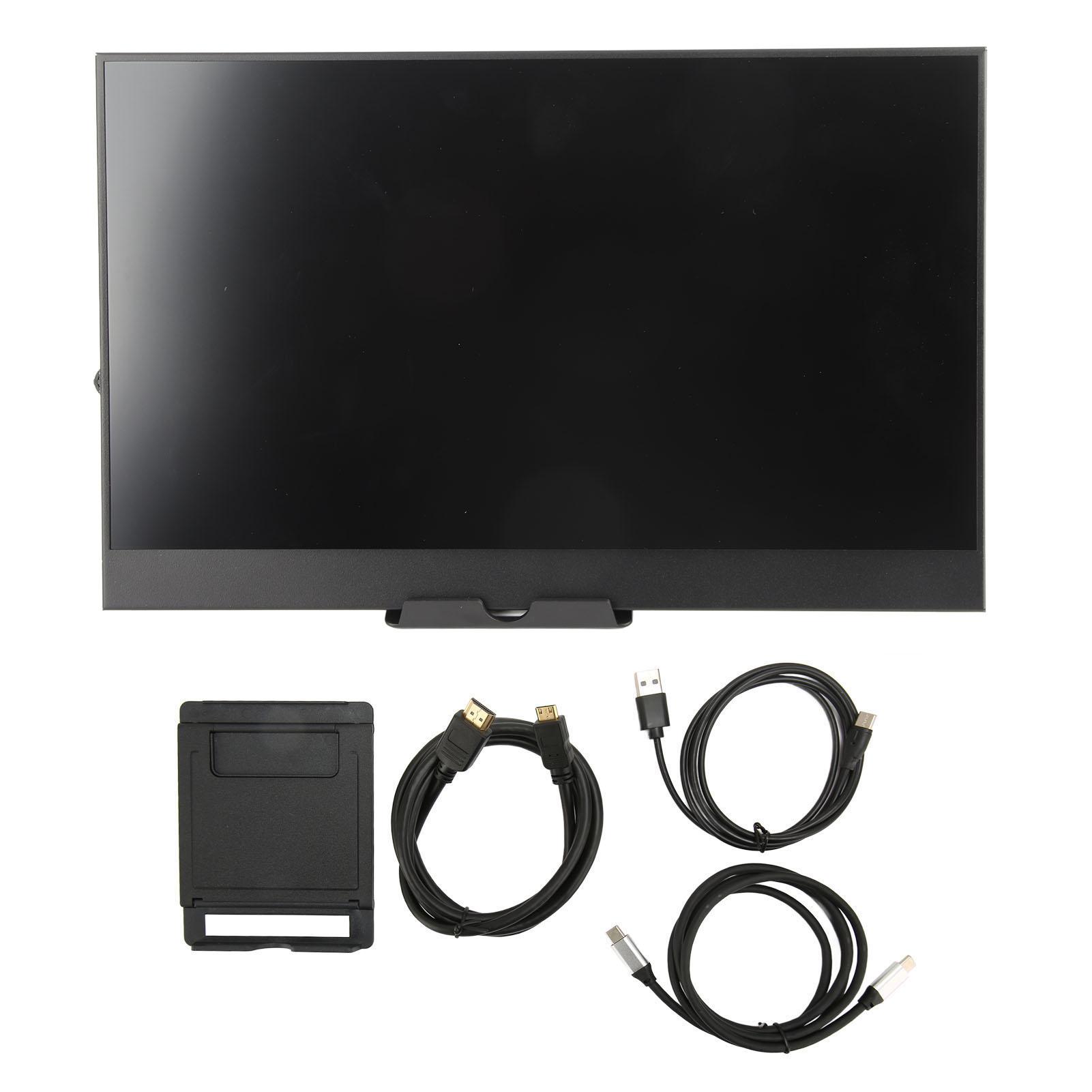 15.6 Inch Portable Display 1920x1080 Dual HD Multimedia Interface Ports Portable Monitor for Laptop
15.6 Inch Portable Display 1920x1080 Dual HD Multimedia Interface Ports Portable Monitor for Laptop