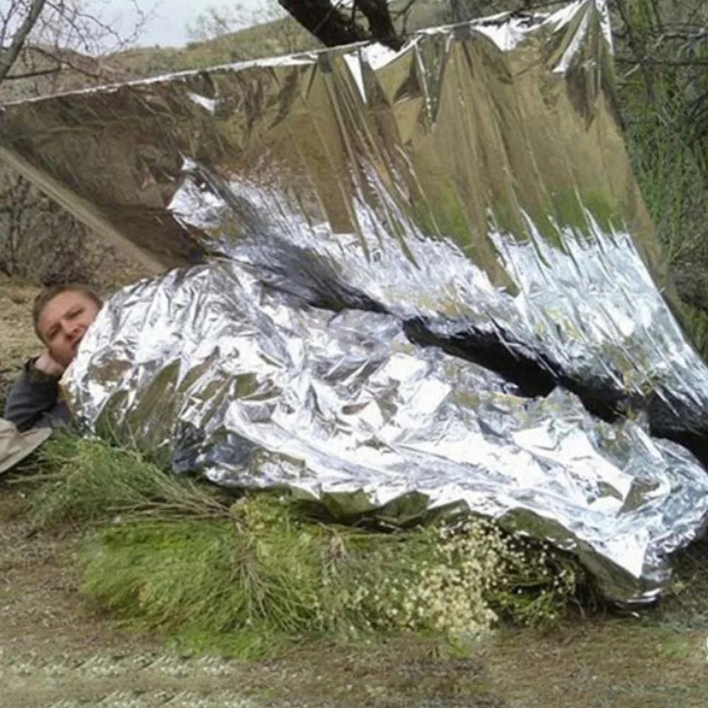 10-50PC Emergency Mylar Thermal Blanket Foil Space Blanket Outdoor Survive First Aid Rescue Kit Waterproof Foil Blanket Warmer
10-50PC Emergency Mylar Thermal Blanket Foil Space Blanket Outdoor Survive First Aid Rescue Kit Waterproof Foil Blanket Warmer
