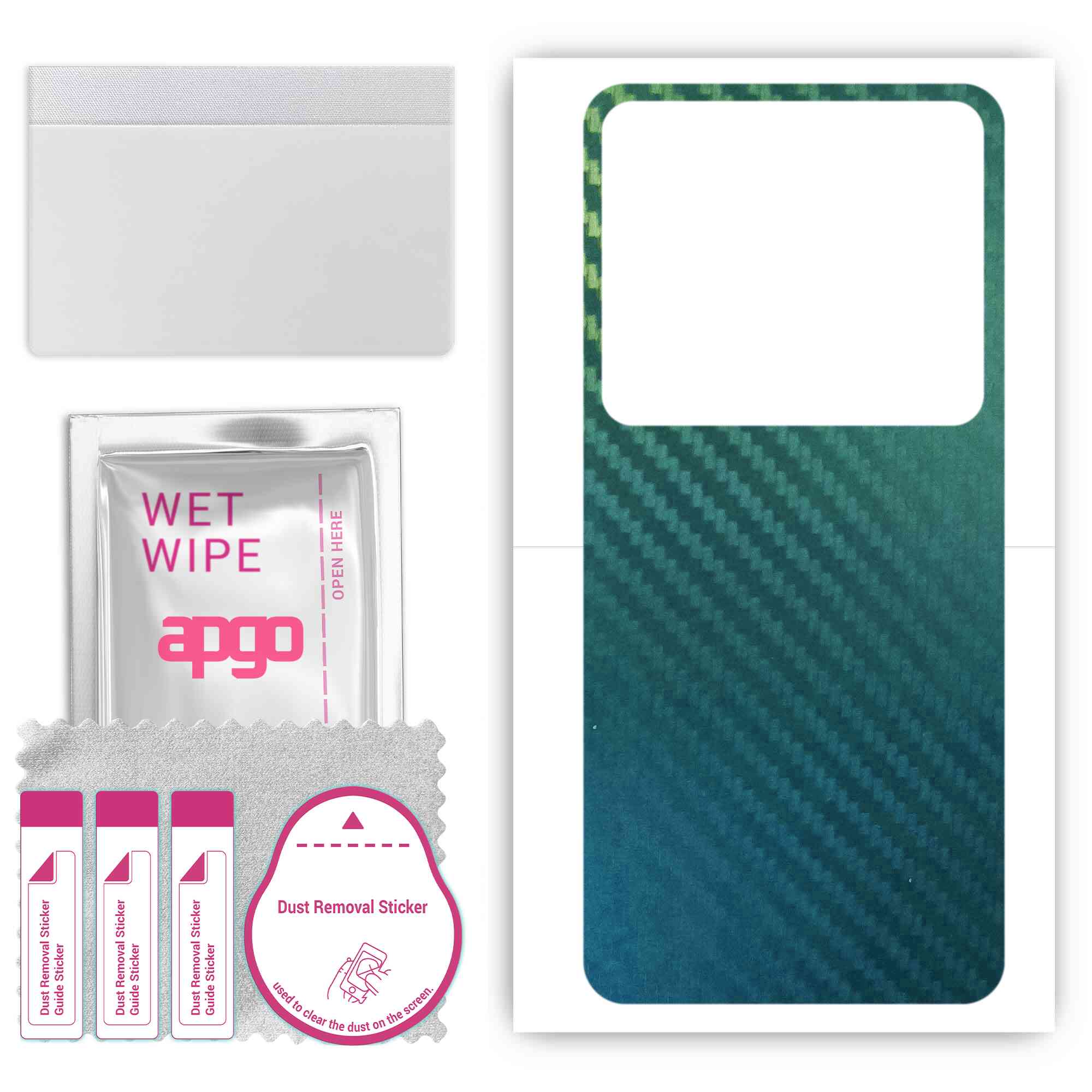 apgo Protective Skin Sticker for the back compatible with Xiaomi 12S Ultra, Wrap Film, Foil, Vinyl - Pattern Carbon Chameleon CAKA1
apgo Protective Skin Sticker for the back compatible with Xiaomi 12S Ultra, Wrap Film, Foil, Vinyl - Pattern Carbon Chameleon CAKA1