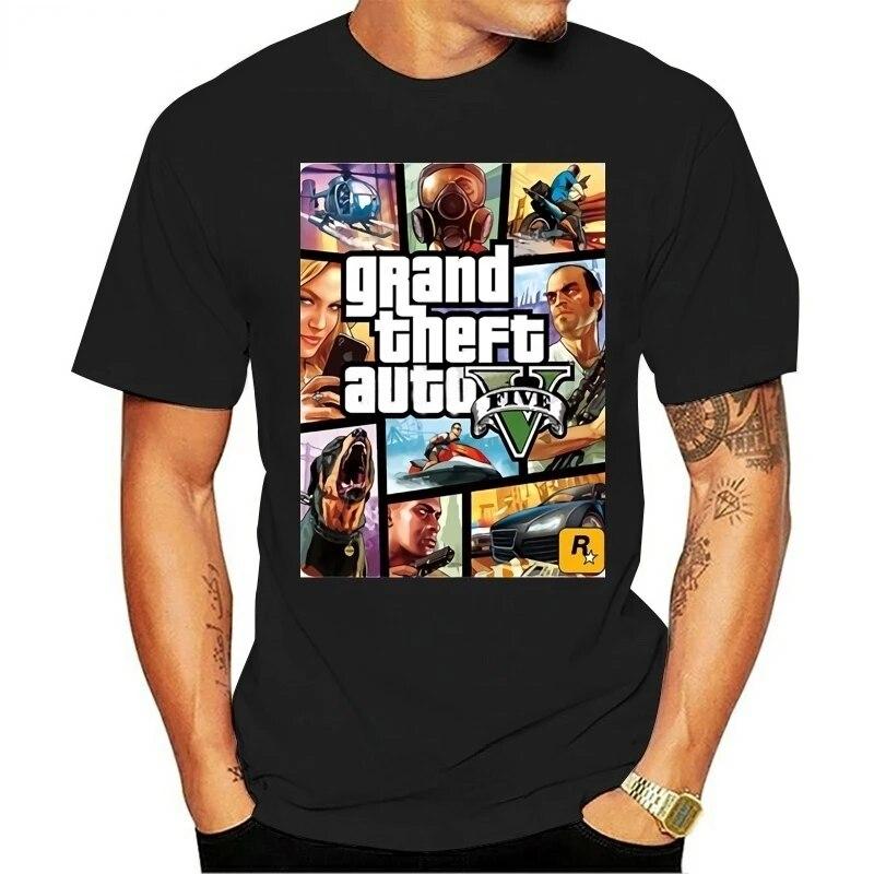 Футболка Grand Theft Auto Gta, унисекс, футболки с игровым графиком, популярная футболка Gta 5, модная уличная футболка унисекс, XS-4XL, футболка Camiseta Hombre
Футболка Grand Theft Auto Gta, унисекс, футболки с игровым графиком, популярная футболка Gta 5, модная уличная футболка унисекс, XS-4XL, футболка Camiseta Hombre