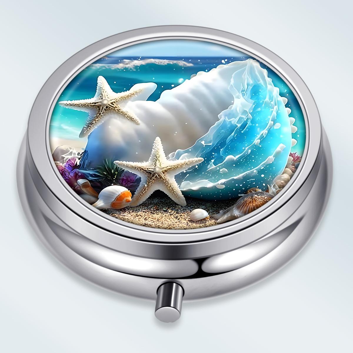 Portable Pill Box with 3 Compartments, Mini Metal Medicine Organizer Case, Cute Printed Pill Container for Vitamins, Pills, Jewelry, Travel, Daily Use разноцветный
Portable Pill Box with 3 Compartments, Mini Metal Medicine Organizer Case, Cute Printed Pill Container for Vitamins, Pills, Jewelry, Travel, Daily Use разноцветный