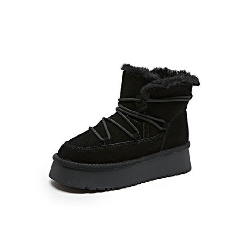 Inner heightening thick-soled snow boots for women s winter new small 8CM heel high versatile casual thickened cotton shoes 35 чёрный
Inner heightening thick-soled snow boots for women s winter new small 8CM heel high versatile casual thickened cotton shoes 35 чёрный