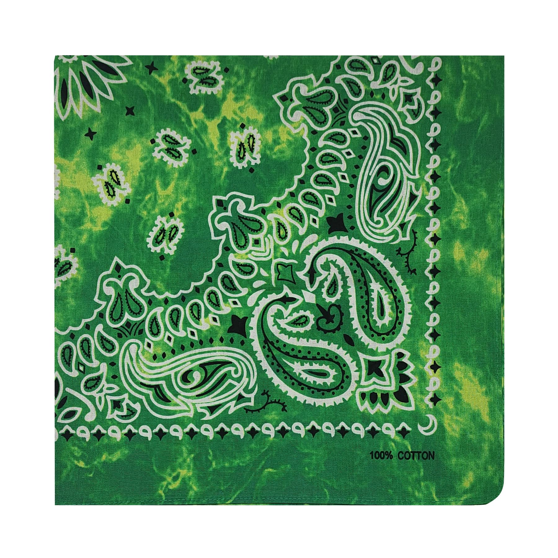 kakatrend bandana paisley 100% cotton tie-dye green adult bandana handkerchief cotton bandana unisex do-rag large men s green 55cm x 55cm
kakatrend bandana paisley 100% cotton tie-dye green adult bandana handkerchief cotton bandana unisex do-rag large men s green 55cm x 55cm