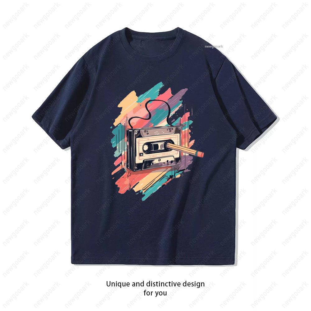Funny T Shirt Cassette Music Pencil Women Unisex Casual Cotton Graphic T Shirts Creative Streetwear Boyfriend Girlfriend 3XL
Funny T Shirt Cassette Music Pencil Women Unisex Casual Cotton Graphic T Shirts Creative Streetwear Boyfriend Girlfriend 3XL