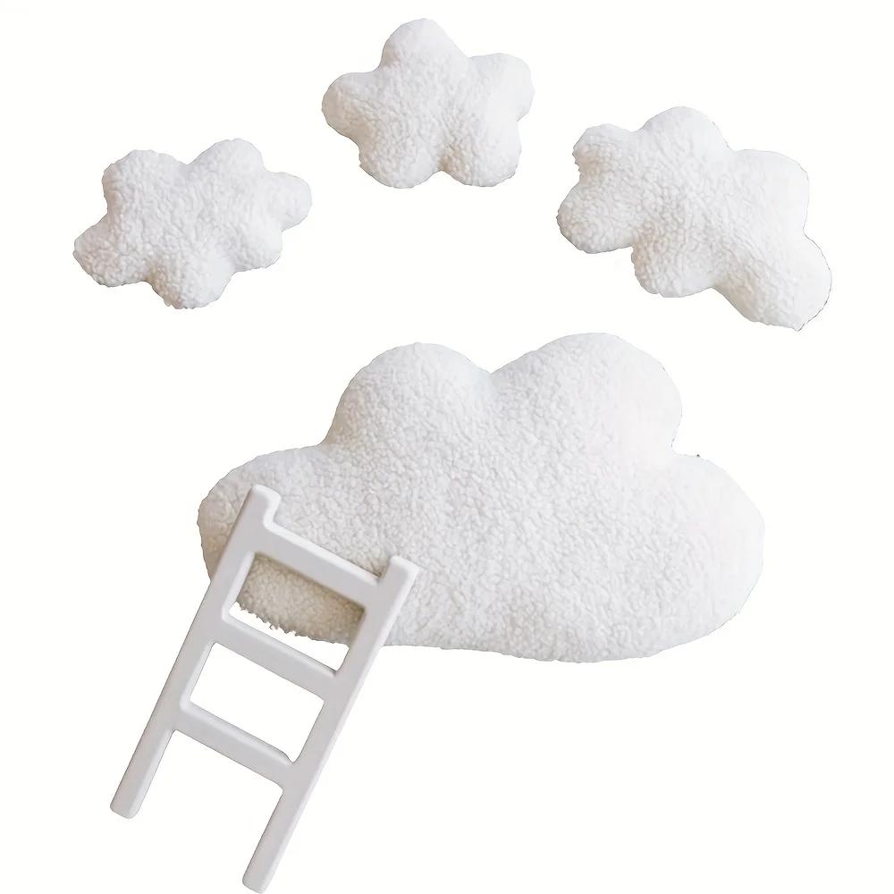 5pcs Cloud Themed Photography Props Cloud Posing Mats & Backgrounds Decorative for Studio Photo Shoots Background Cloud Pillow белый
5pcs Cloud Themed Photography Props Cloud Posing Mats & Backgrounds Decorative for Studio Photo Shoots Background Cloud Pillow белый