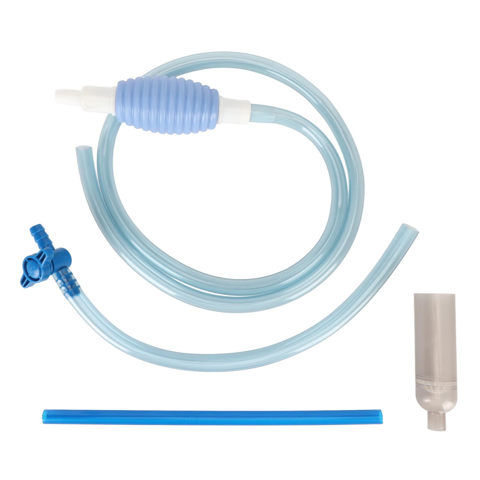 Fish Water Changer Cleaner Manual Aquarium Siphon Vacuum Gravel Cleaner with Outlet Valve 8.5ft
Fish Water Changer Cleaner Manual Aquarium Siphon Vacuum Gravel Cleaner with Outlet Valve 8.5ft