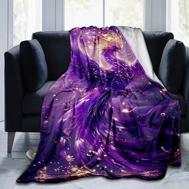 1pc Phoenix Printing Lightweight Flannel Blanket, Comfortable and Warm Blanket, for Camping Sofa Bed and Couch Office, Gift 100x150cm
1pc Phoenix Printing Lightweight Flannel Blanket, Comfortable and Warm Blanket, for Camping Sofa Bed and Couch Office, Gift 100x150cm