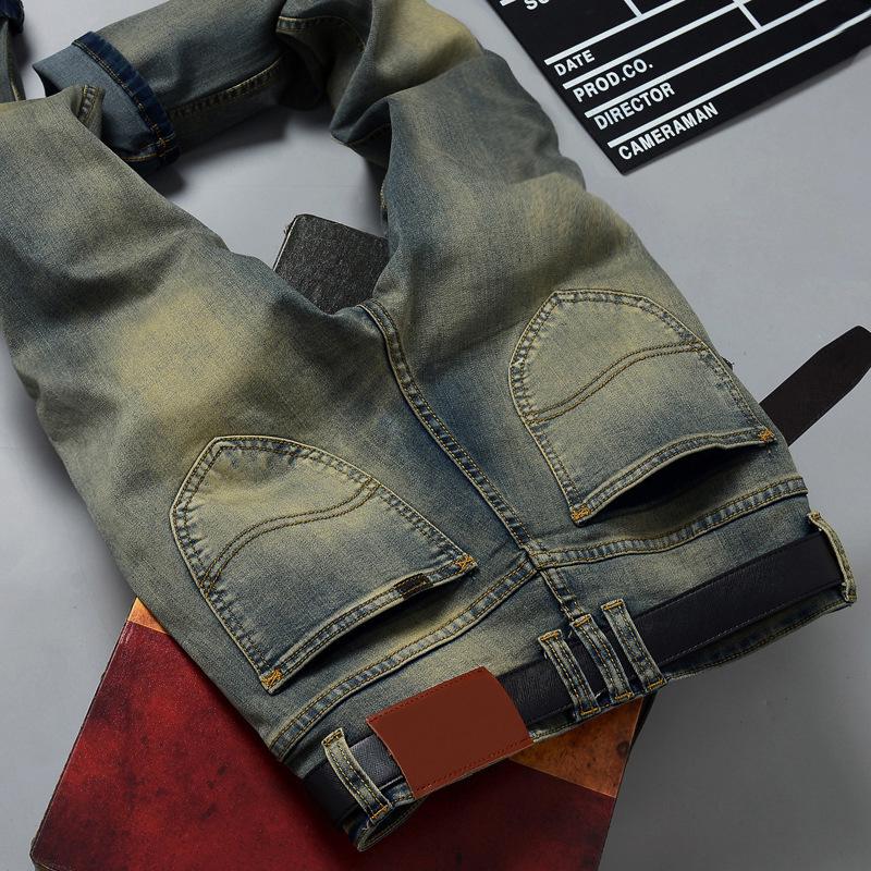 Мужские джинсы Slim Fit эластичные маленькие прямые брюки для всех сезонов 40
Мужские джинсы Slim Fit эластичные маленькие прямые брюки для всех сезонов 40