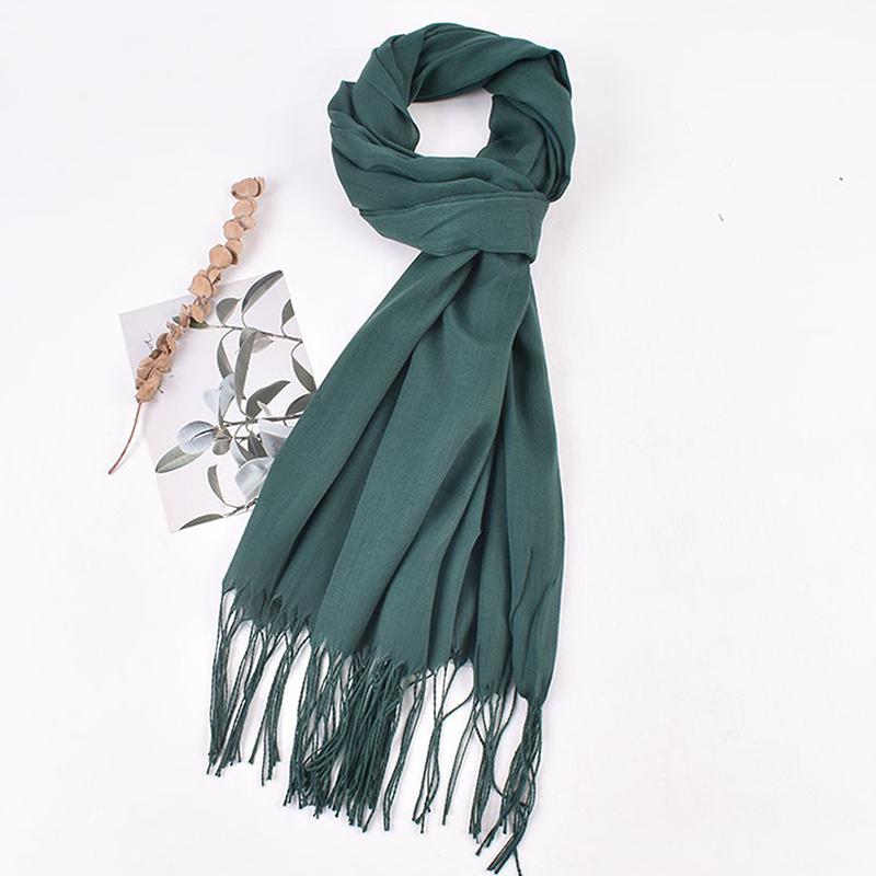 Women 70x200cm Faux Cashmere Solid Fringe Scarf Minimalist Elegant A/C Shawl Soft Breathable Autumn And Winter Warm Scarf 01
Women 70x200cm Faux Cashmere Solid Fringe Scarf Minimalist Elegant A/C Shawl Soft Breathable Autumn And Winter Warm Scarf 01
