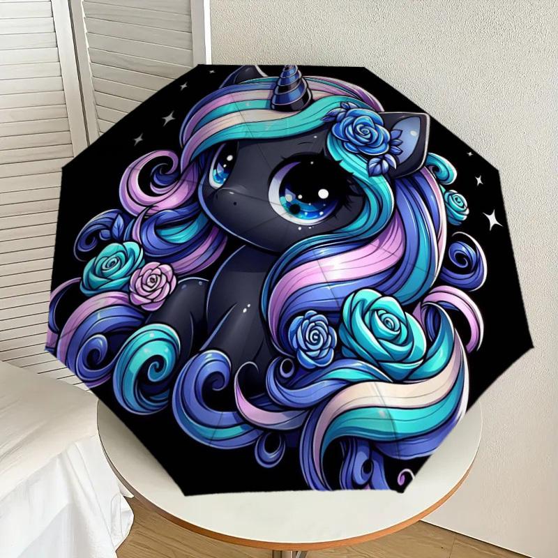 1pc Unicorn Fantasy Night Flowers Umbrella with Plastic Handle,Suitable for All Seasons Home Travel Outdoor UmbrellaDD144
1pc Unicorn Fantasy Night Flowers Umbrella with Plastic Handle,Suitable for All Seasons Home Travel Outdoor UmbrellaDD144
