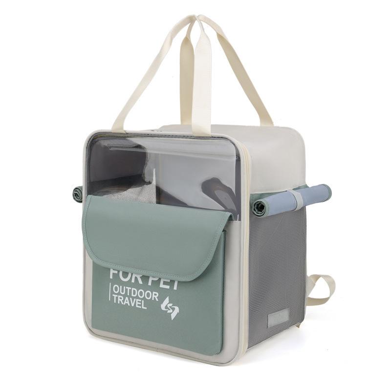Cat bag can be lifted in large capacity when going out, breathable backpack portable pet bag universal for cats and small dogs армія зелений колір
Cat bag can be lifted in large capacity when going out, breathable backpack portable pet bag universal for cats and small dogs армія зелений колір