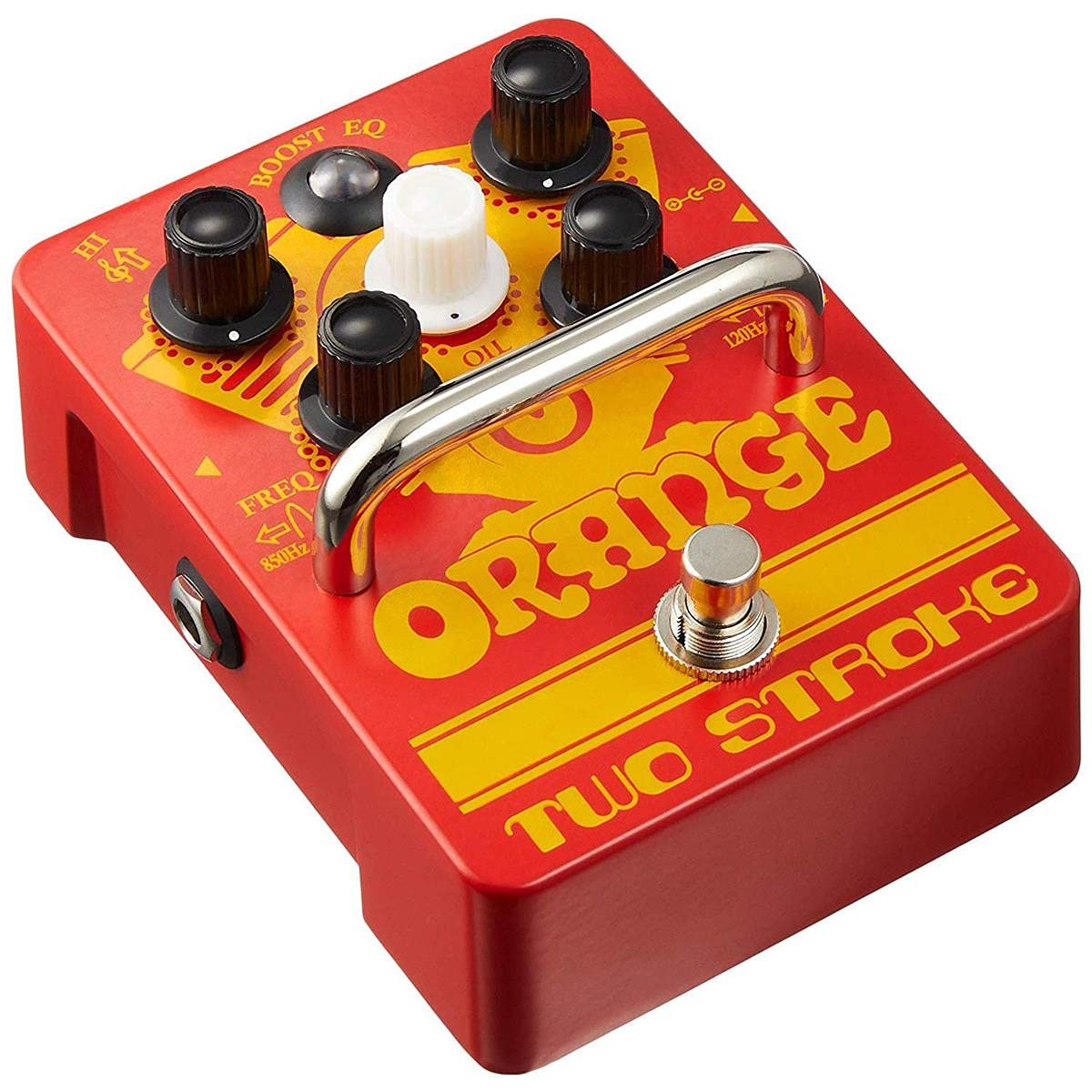 ORANGE Two Stroke: Boost EQ guitar effects pedal TWO STROKE equalizer booster
ORANGE Two Stroke: Boost EQ guitar effects pedal TWO STROKE equalizer booster