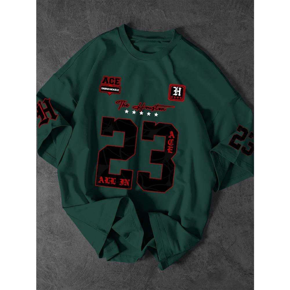 Men s T-shirt printed street wear round neck short sleeved polyester top 5XL
Men s T-shirt printed street wear round neck short sleeved polyester top 5XL