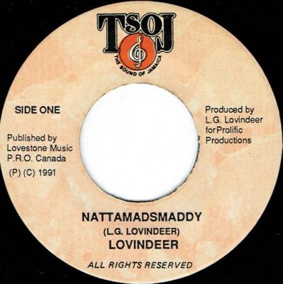 7inch Record LLOYD LOVINDEER - Nattamadsmaddy NONE TSOJ 1991 Jamaica Reggae, Ska & Dub Used
7inch Record LLOYD LOVINDEER - Nattamadsmaddy NONE TSOJ 1991 Jamaica Reggae, Ska & Dub Used
