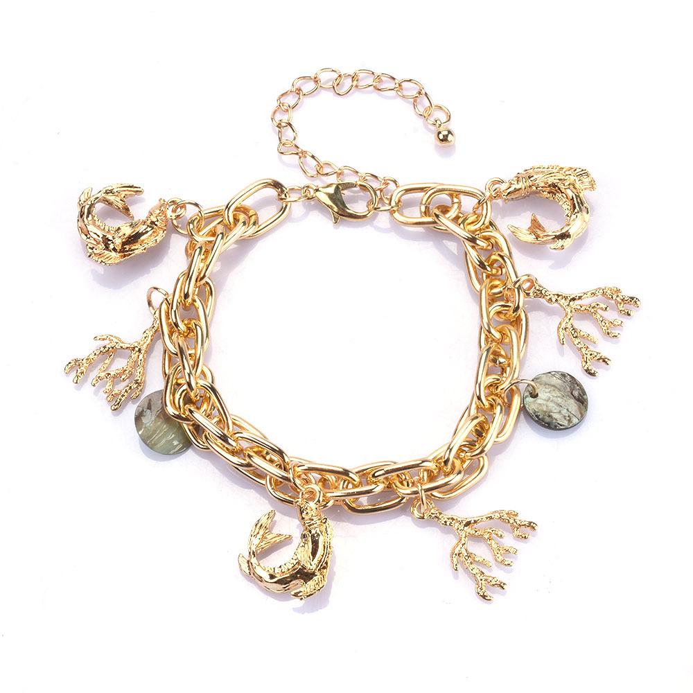 Tide Vintage Catwalk Металлическое ожерелье Статуя Ветка Дельфина Ваза Золотая подвеска Креативный свитер Цепь
Tide Vintage Catwalk Металлическое ожерелье Статуя Ветка Дельфина Ваза Золотая подвеска Креативный свитер Цепь