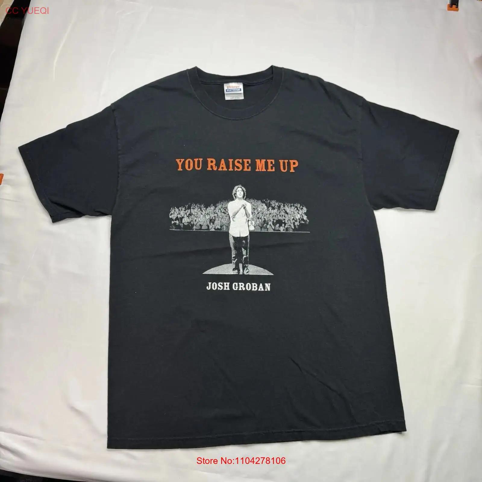 Josh Groban You Raise Me Up Official Fan Club T Shirt Men s Large Black vintage Washed streetwear designer clothes Slightly S разноцветный
Josh Groban You Raise Me Up Official Fan Club T Shirt Men s Large Black vintage Washed streetwear designer clothes Slightly S разноцветный