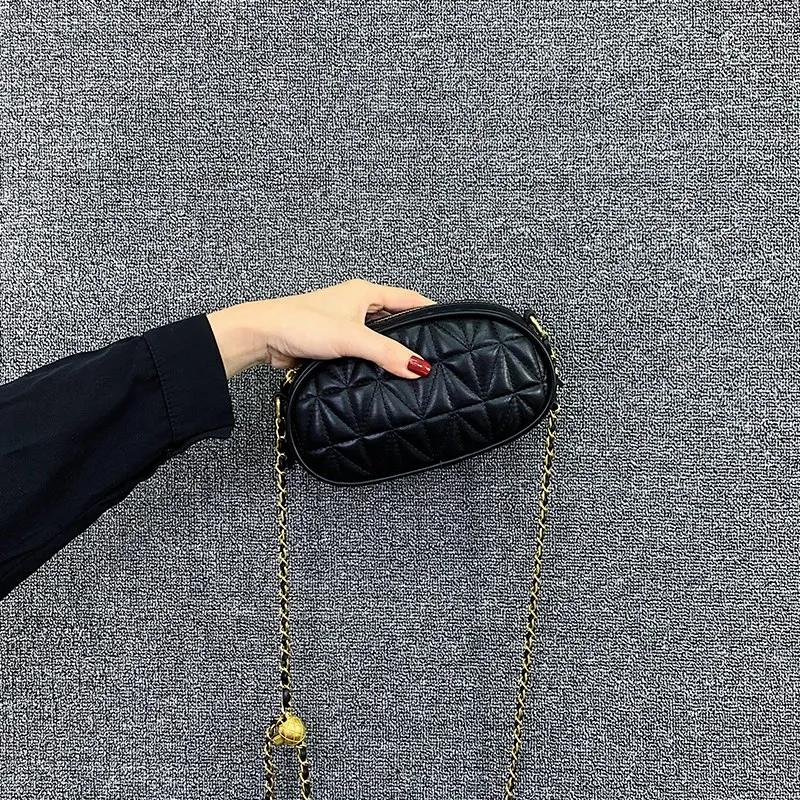 Мини-цепочка для женщин, сумка через плечо из искусственной кожи, высококачественная женская сумка, новая мода
Мини-цепочка для женщин, сумка через плечо из искусственной кожи, высококачественная женская сумка, новая мода