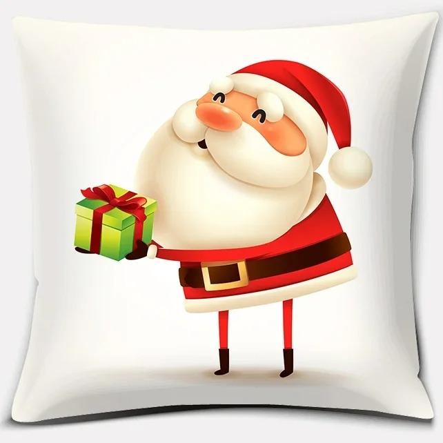 Наволочки с рождественской тематикой Аксессуары для автомобиля Офис Санта-Клаус Гостиная Диван Домашние наволочки 40x40cm
Наволочки с рождественской тематикой Аксессуары для автомобиля Офис Санта-Клаус Гостиная Диван Домашние наволочки 40x40cm