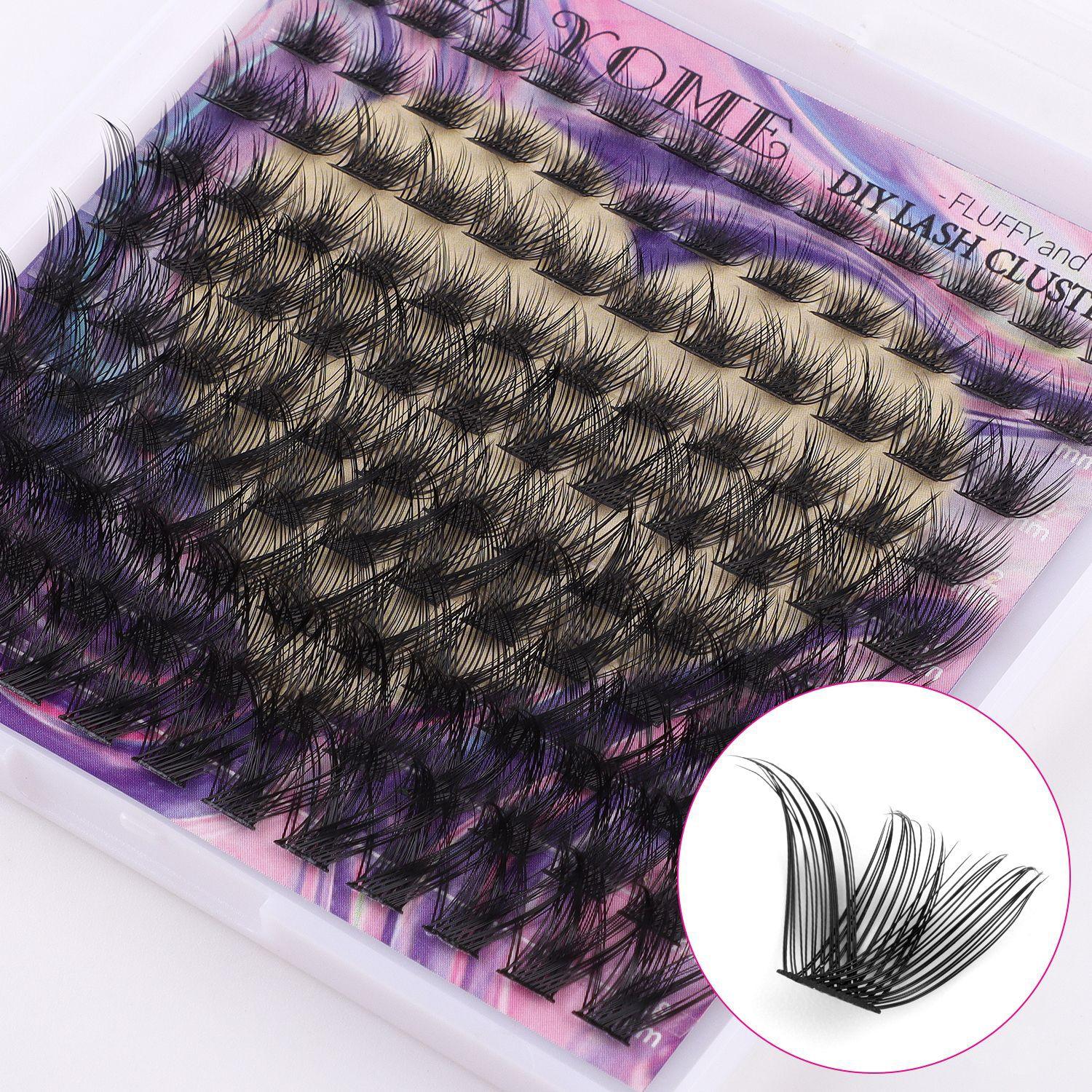 120 Clusters C Song False Eyelash Set 10-18Mm Natural Dense Segmented Multi-Hair Eyelashes
120 Clusters C Song False Eyelash Set 10-18Mm Natural Dense Segmented Multi-Hair Eyelashes
