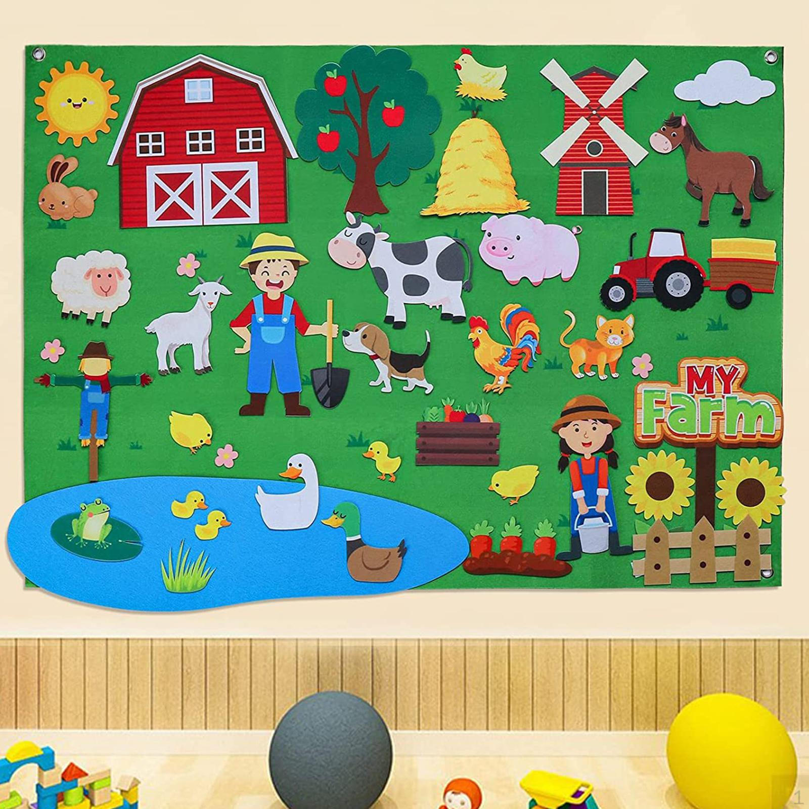 Доска для рассказов из фетра, подвесная обучающая игрушка для развития мелкой моторики, фланель для рассказывания историй
Доска для рассказов из фетра, подвесная обучающая игрушка для развития мелкой моторики, фланель для рассказывания историй