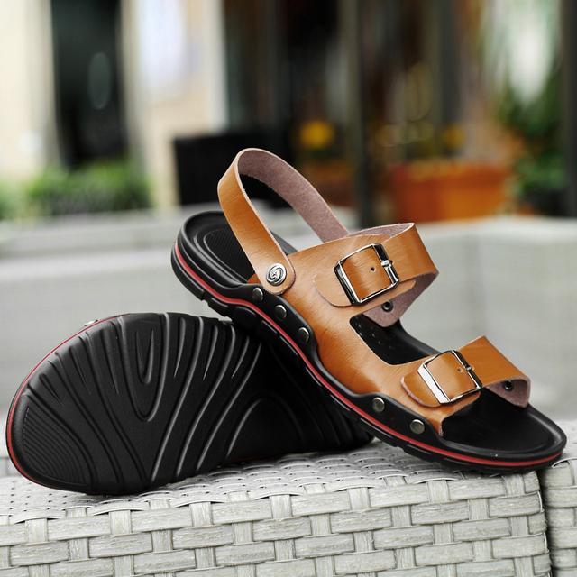 Мужские сандалии из натуральной кожи, летняя мужская обувь, повседневные удобные пляжные тапочки для босиком, мужские Sandalia Homme, большие размеры 38–48 49 49
Мужские сандалии из натуральной кожи, летняя мужская обувь, повседневные удобные пляжные тапочки для босиком, мужские Sandalia Homme, большие размеры 38–48 49 49