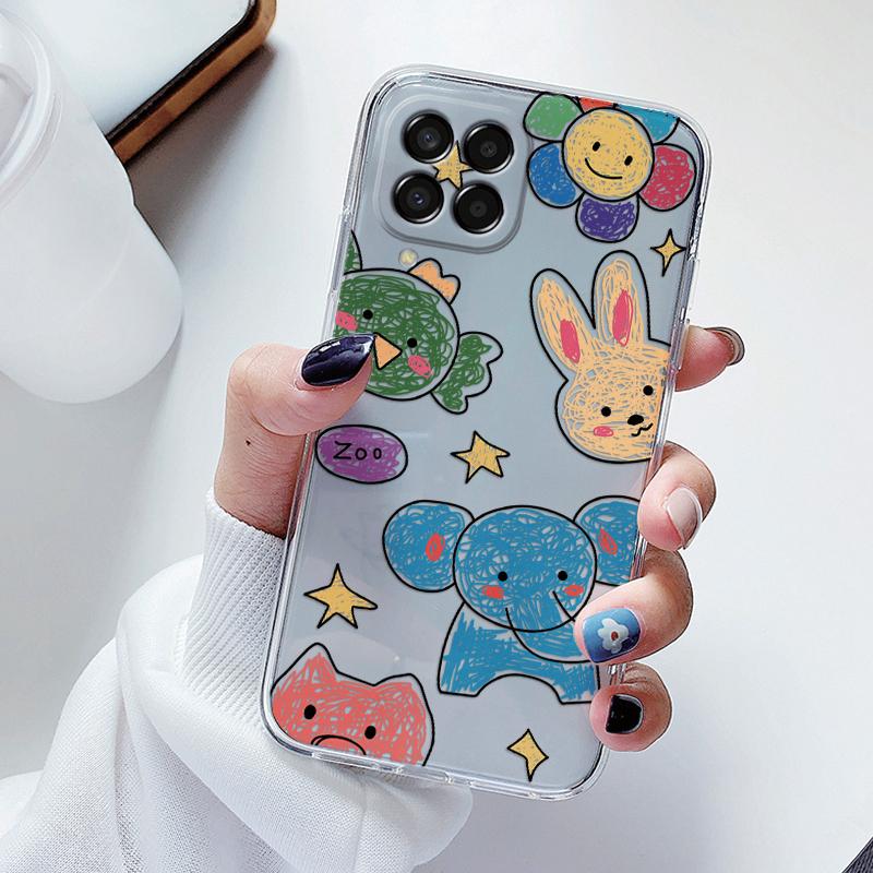Для Samsung Galaxy M33 M53 5G Милий Мультяшний Ведмедик Пара Чохол для Телефону Ударостійкий Силіконовий М який Чохол Для Samsung M 33 Funda Прозорий Samsung M33 5G
Для Samsung Galaxy M33 M53 5G Милий Мультяшний Ведмедик Пара Чохол для Телефону Ударостійкий Силіконовий М який Чохол Для Samsung M 33 Funda Прозорий Samsung M33 5G