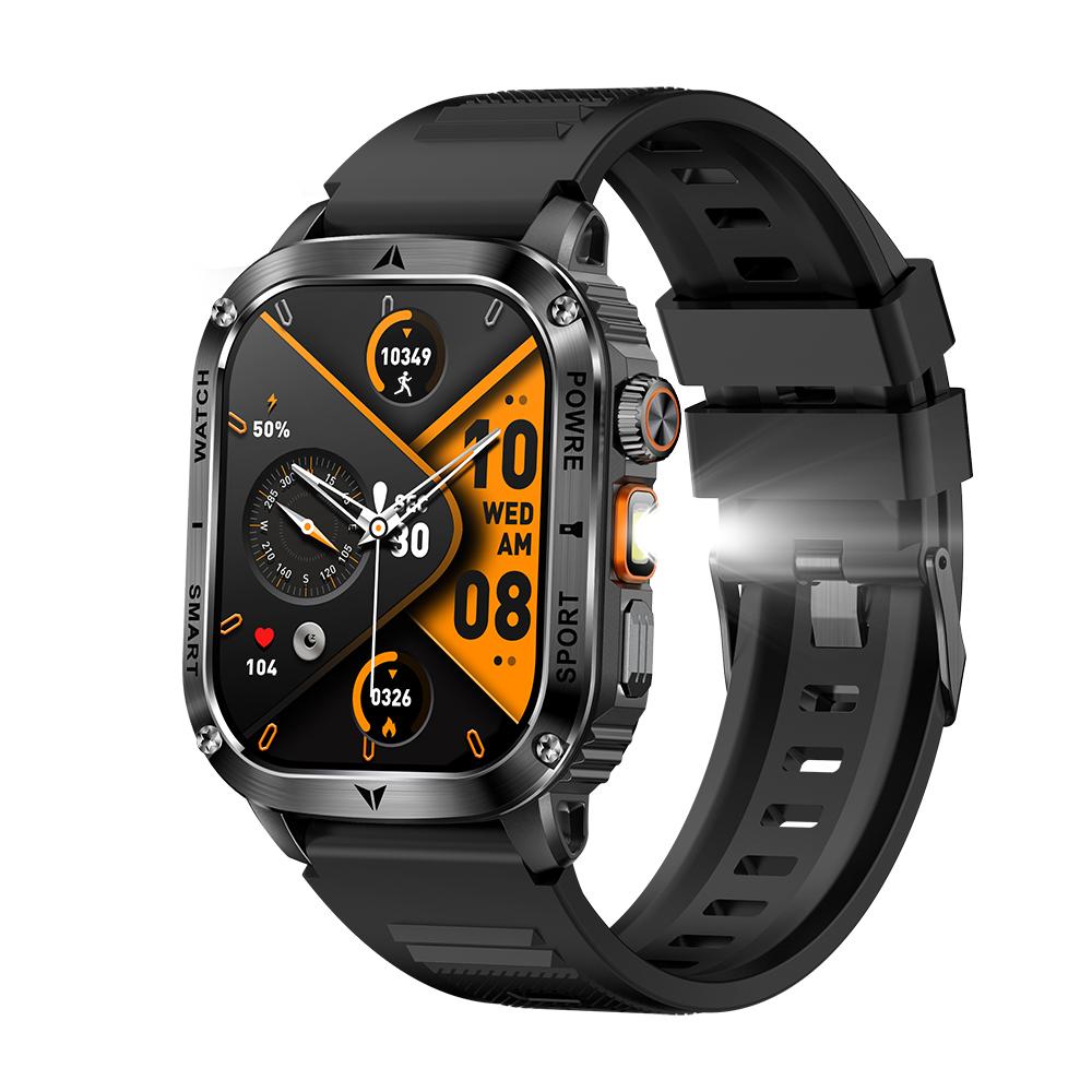 New Outdoors Flashlight 100+ Sport Modes Blue Tooth Call Smart Watch Health Bracelet Waterproof Fall prevention Smartwatch
New Outdoors Flashlight 100+ Sport Modes Blue Tooth Call Smart Watch Health Bracelet Waterproof Fall prevention Smartwatch