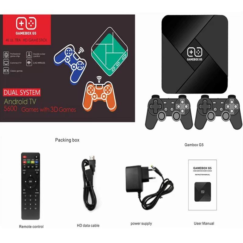 ASD B01 G5 Двухсистемная игровая ТВ-приставка на 50 000 игр 4K HDMI-приставка PSP PS1
ASD B01 G5 Двухсистемная игровая ТВ-приставка на 50 000 игр 4K HDMI-приставка PSP PS1