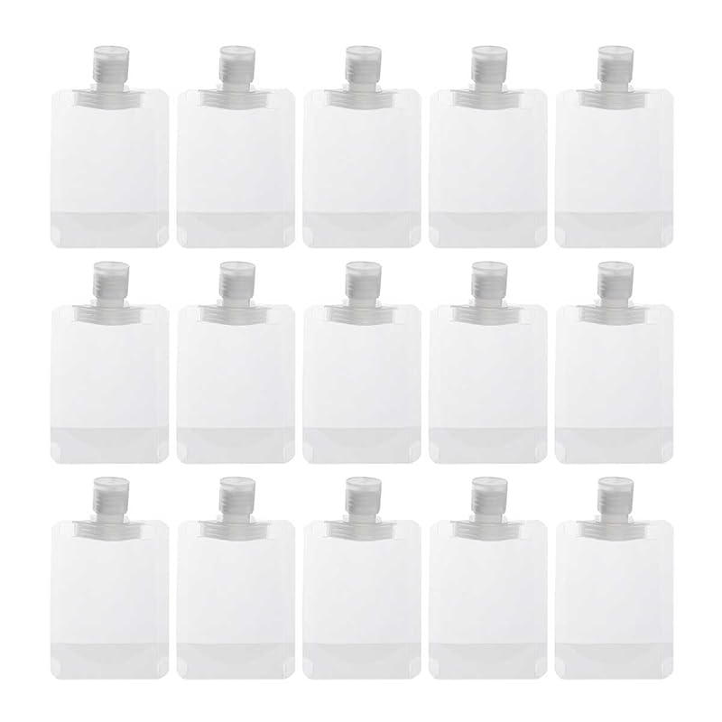 pouch container Set of 15 travel liquid individually wrapped 30ML/50ML/100ML In a bag travel bottle refill bottle translucent sealability small
pouch container Set of 15 travel liquid individually wrapped 30ML/50ML/100ML In a bag travel bottle refill bottle translucent sealability small