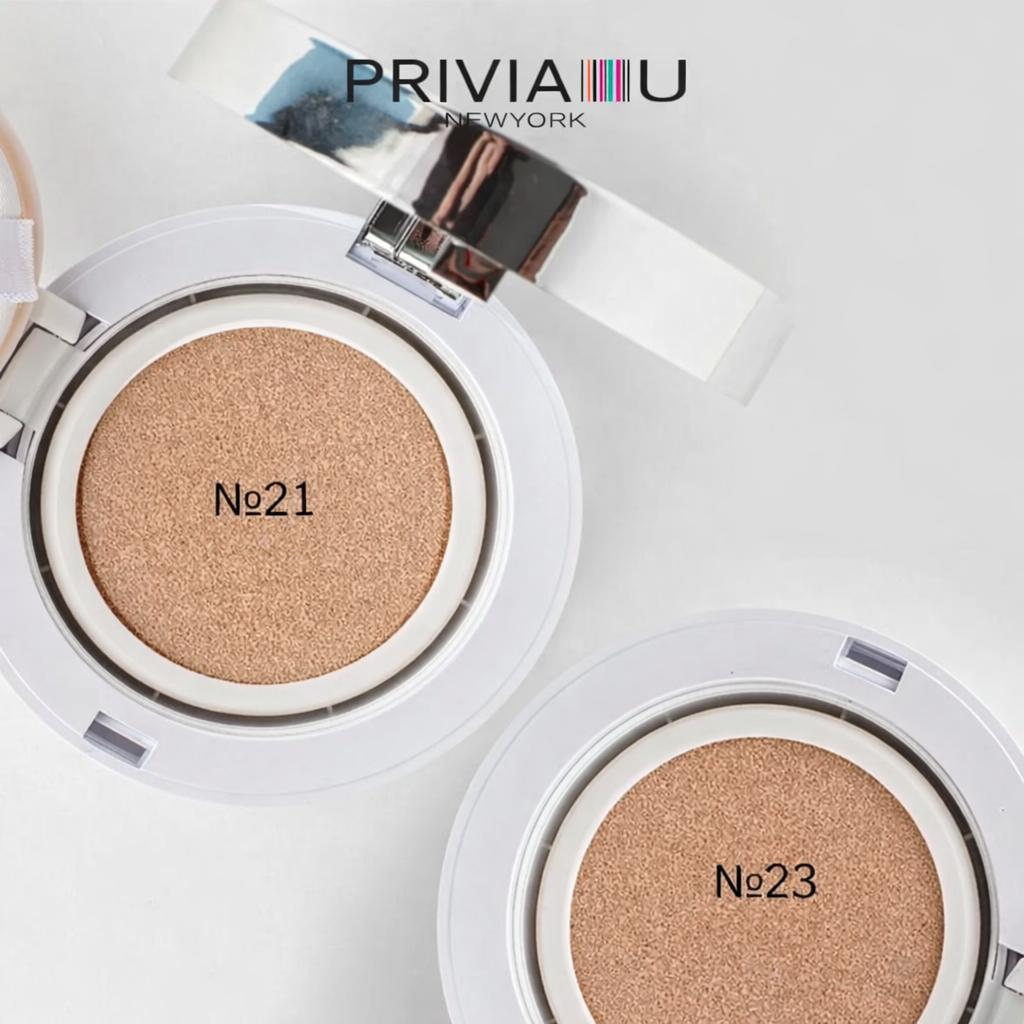 Privia CC-крем-кушон «Все в одном» SPF 50+ PA+++ 14 г + Сменный блок / Макияж, Увлажнение, Корейская косметика, Kbeauty 21
Privia CC-крем-кушон «Все в одном» SPF 50+ PA+++ 14 г + Сменный блок / Макияж, Увлажнение, Корейская косметика, Kbeauty 21