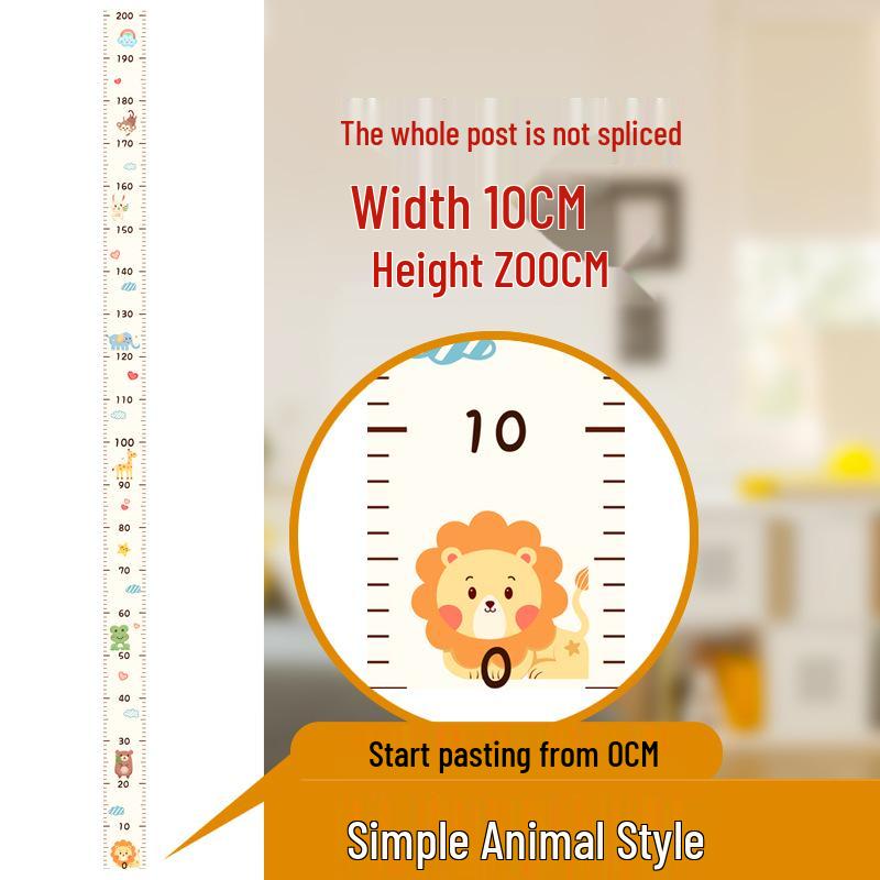 Настенная наклейка для измерения роста детей - Без повреждений Height Sticker
Настенная наклейка для измерения роста детей - Без повреждений Height Sticker