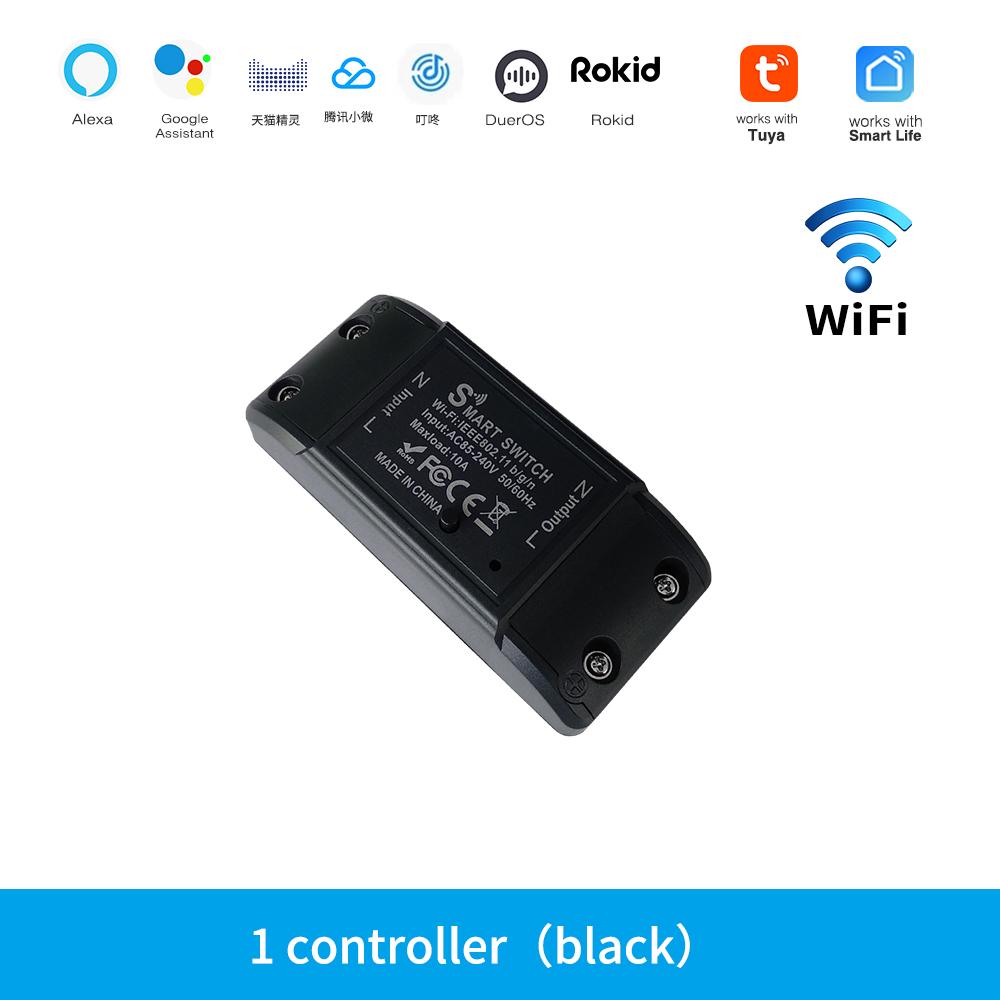 Universal Breaker Timer Smart Life APP Wireless Remote Control Works with Alexa Google Home DIY WiFi Smart Light Switch 110-240V
Universal Breaker Timer Smart Life APP Wireless Remote Control Works with Alexa Google Home DIY WiFi Smart Light Switch 110-240V