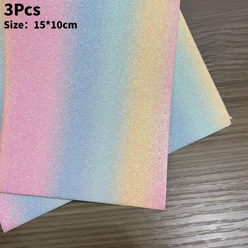 3Pcs Fuse Beans Rainbow Glitter Baking Cloth Shining Non Stick Heat Resistant Ironing Mat For Diy Melting Beads Craft Accessory A8
3Pcs Fuse Beans Rainbow Glitter Baking Cloth Shining Non Stick Heat Resistant Ironing Mat For Diy Melting Beads Craft Accessory A8