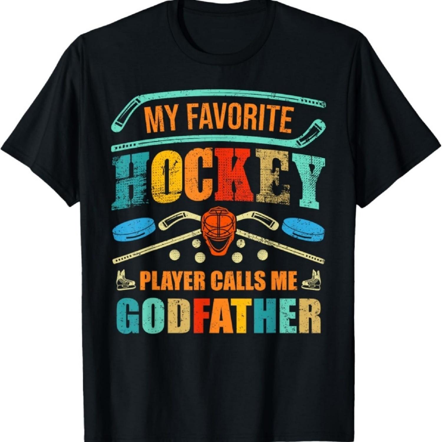 Мой любимый хоккеист называет меня крестным отцом Футболка на День отца XXXXXL чёрный
Мой любимый хоккеист называет меня крестным отцом Футболка на День отца XXXXXL чёрный