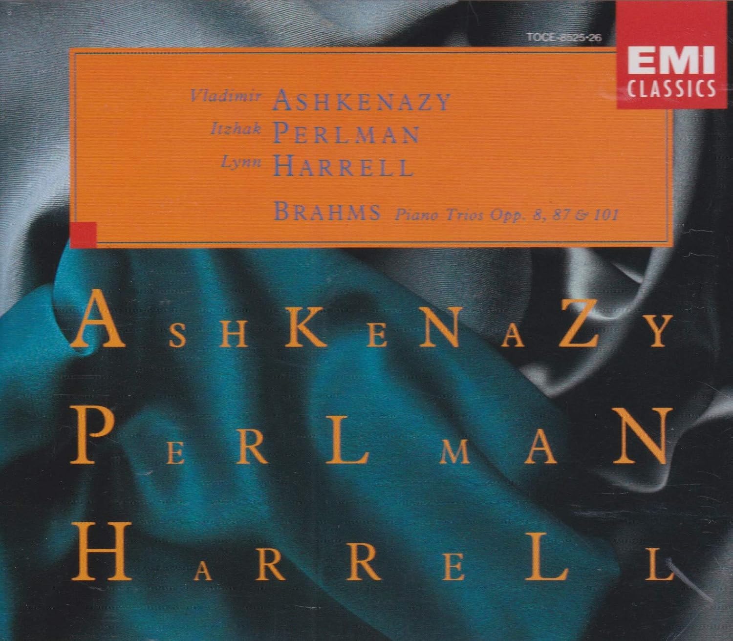 CD ITZHAK PERLMAN BRAHMS LIN HAREL; - Brahms: Complete Piano Trios TOCE852526 Japan Classical Used
CD ITZHAK PERLMAN BRAHMS LIN HAREL; - Brahms: Complete Piano Trios TOCE852526 Japan Classical Used