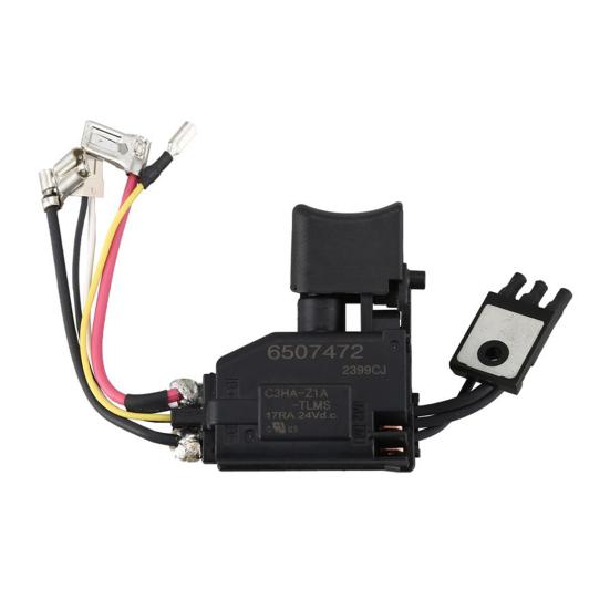 Запасные части переключателя Установка Plug-and-Play Высокоточные контакты Переключатель для Makita 650731-7 6506379 DDF456Z BHP446Z BDF456Z BDF456 чёрный
Запасные части переключателя Установка Plug-and-Play Высокоточные контакты Переключатель для Makita 650731-7 6506379 DDF456Z BHP446Z BDF456Z BDF456 чёрный